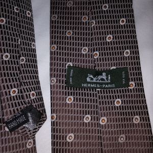 Hermes men's tie